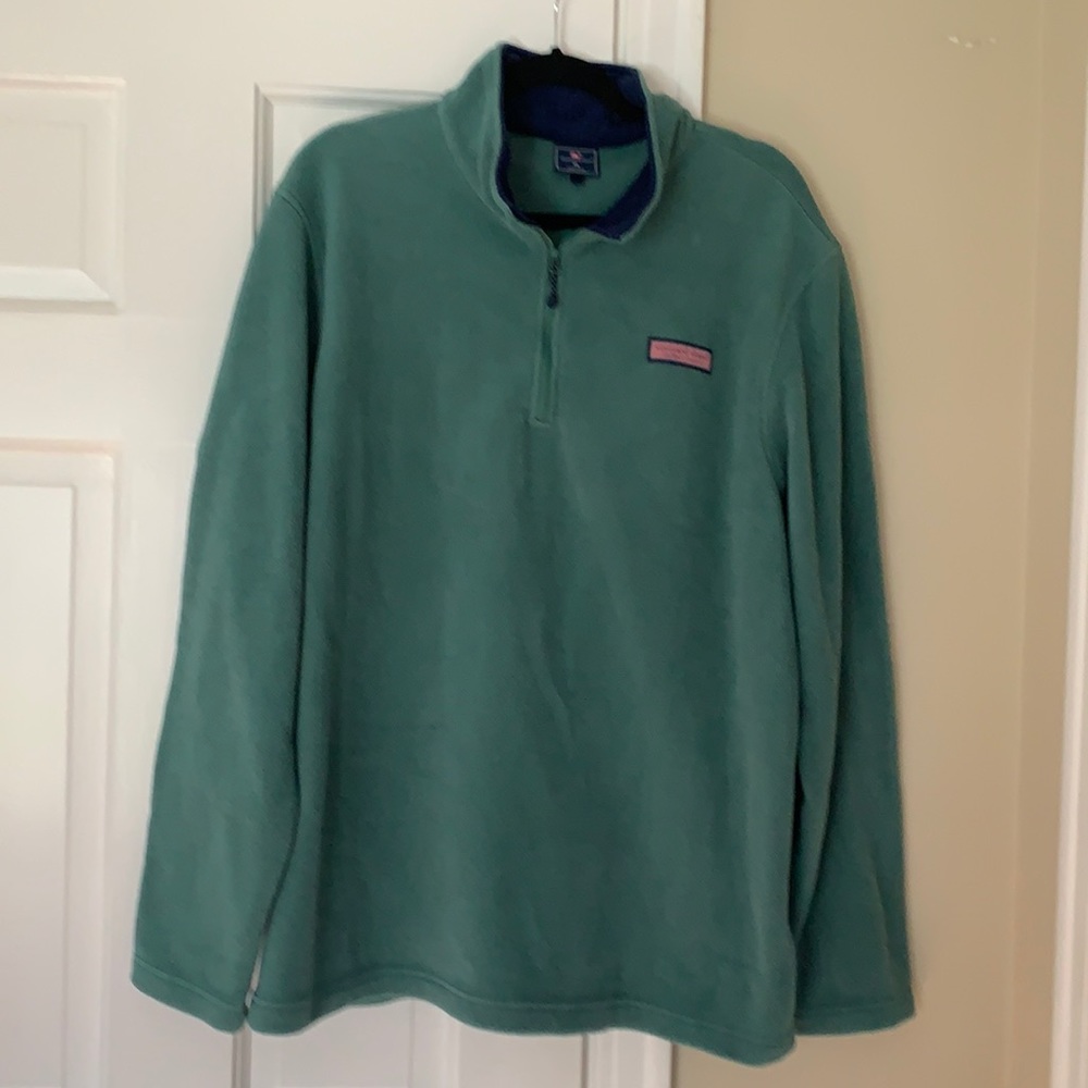 Vineyard Vines 1/4 zip fleece pullover
